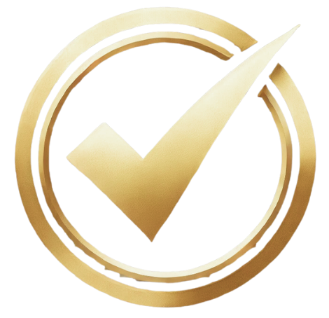 Checkmark gold icon